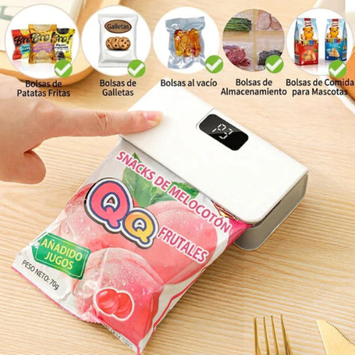 SaveSnack™ Sellador de Bolsas Magnético