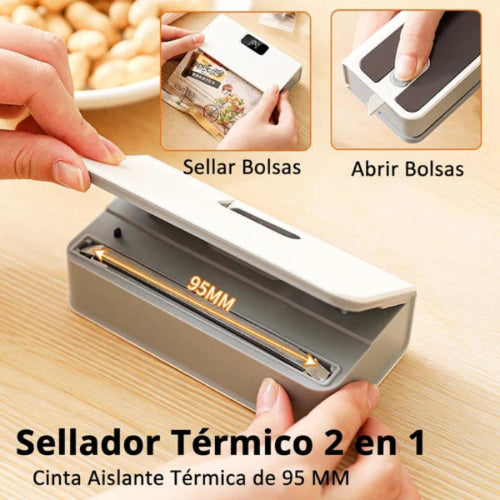 SaveSnack™ Sellador de Bolsas Magnético